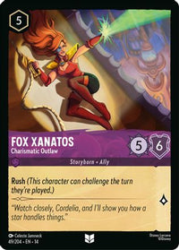 Fox Xanatos - Charismatic Outlaw (49/204)  - Hyperia City