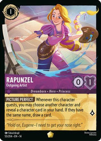 Rapunzel - Outgoing Artist (55/204) Cold Foil - Hyperia City