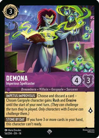 Demona - Imperious Spellcaster (56/204)  - Hyperia City