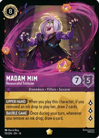 Madam Mim - Resourceful Trickster (59/204) Holofoil - Hyperia City