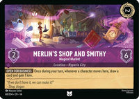Merlin's Shop and Smithy - Magical Market (68/204) Cold Foil - Hyperia City
