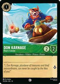 Don Karnage - Khan's Courier (70/204)  - Hyperia City
