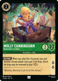 Molly Cunningham - Remembers to Share (73/204) Cold Foil - Hyperia City