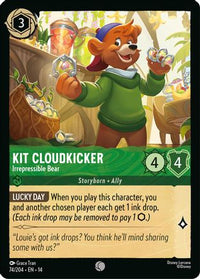 Kit Cloudkicker - Irrepressible Bear (74/204) Cold Foil - Hyperia City