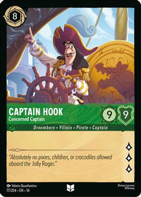 Captain Hook - Concerned Captain (77/204)  - Hyperia City
