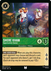 Shere Khan - Opportunistic Tycoon (81/204)  - Hyperia City