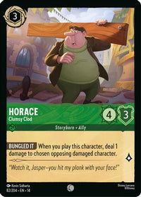 Horace - Clumsy Clod (82/204) Cold Foil - Hyperia City