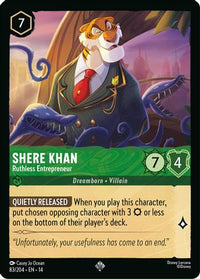 Shere Khan - Ruthless Entrepreneur (83/204)  - Hyperia City