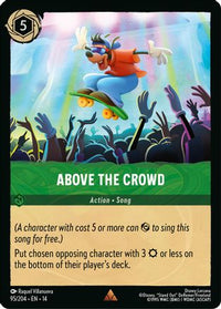 Above the Crowd (95/204) Cold Foil - Hyperia City