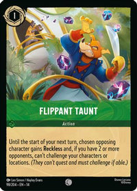 Flippant Taunt (98/204)  - Hyperia City