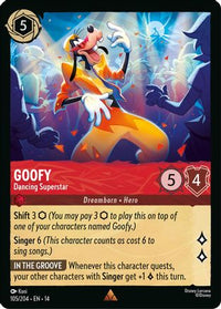 Goofy - Dancing Superstar (105/204)  - Hyperia City
