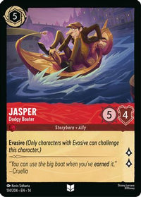 Jasper - Dodgy Boater (114/204) Cold Foil - Hyperia City