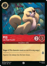 Peg - Late-Night Vocalist (115/204)  - Hyperia City