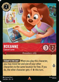 Roxanne - Concert Lover (124/204) Cold Foil - Hyperia City