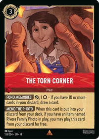 The Torn Corner (133/204) Cold Foil - Hyperia City