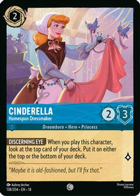 Cinderella - Homespun Dressmaker (138/204) Cold Foil - Hyperia City