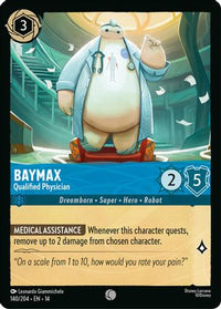 Baymax - Qualified Physician (140/204) Cold Foil - Hyperia City
