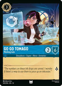 Go Go Tomago - Working Late (145/204) Cold Foil - Hyperia City