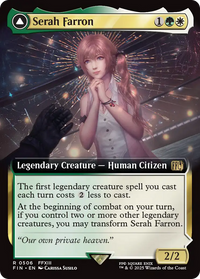 Serah Farron // Crystallized Serah - : (Extended Art) Foil (FIN-506) - FINAL FANTASY