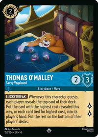 Thomas O'Malley - Savvy Vagabond (152/204) Cold Foil - Hyperia City