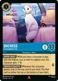 Duchess - Cosmopolitan Cat (153/204) Cold Foil - Hyperia City