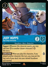 Judy Hopps - Day Camp Instructor (154/204) Cold Foil - Hyperia City