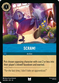 Scram! (165/204) Cold Foil - Hyperia City