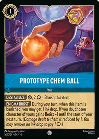 Prototype Chem Ball (167/204) Cold Foil - Hyperia City