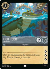 Tick-Tock - Canal Croc (175/204) Cold Foil - Hyperia City