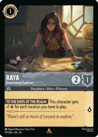 Raya - Determined Explorer (177/204) Cold Foil - Hyperia City
