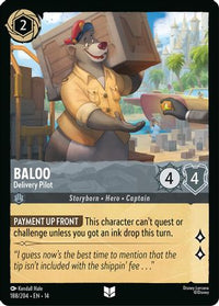 Baloo - Delivery Pilot (188/204)  - Hyperia City