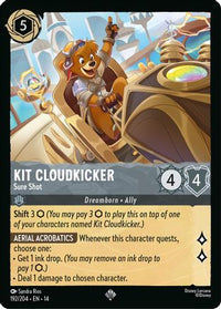 Kit Cloudkicker - Sure Shot (192/204) Cold Foil - Hyperia City
