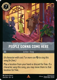 People Gonna Come Here (200/204) Cold Foil - Hyperia City