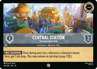 Central Station - Transportation Hub (203/204) Cold Foil - Hyperia City