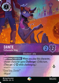 Dante - Enthusiastic Stray (Epic) (208/204) Holofoil - Hyperia City
