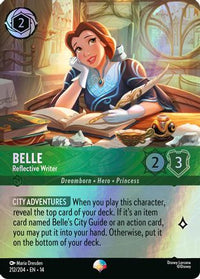 Belle - Reflective Writer (Epic) (212/204) Holofoil - Hyperia City