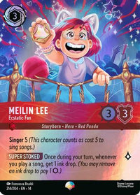 Meilin Lee - Ecstatic Fan (Epic) (214/204) Holofoil - Hyperia City