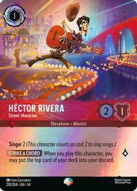 Hector Rivera - Street Musician (Epic) (215/204) Holofoil - Hyperia City