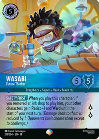 Wasabi - Future Thinker (Epic) (218/204) Holofoil - Hyperia City