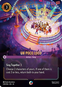 Un Poco Loco (Enchanted) (228/204) Holofoil - Hyperia City