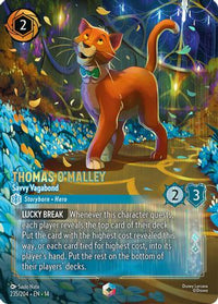 Thomas O'Malley - Savvy Vagabond (Enchanted) (235/204) Holofoil - Hyperia City