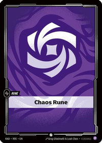 Chaos Rune (R05) - Radiance Foil