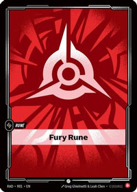 Fury Rune (R01) - Radiance Foil