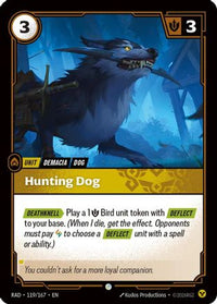 Hunting Dog (119/167) - Radiance Foil