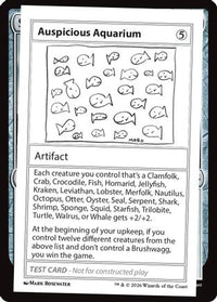 Auspicious Aquarium -  (CMB1-) - Mystery Booster: Convention Edition Exclusives