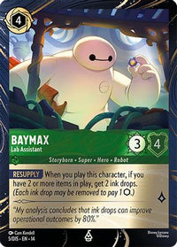 Baymax - Lab Assistant (5) Holofoil - Disney Lorcana Promo Cards