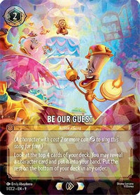 Be Our Guest (1) Holofoil - Disney Lorcana Promo Cards