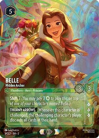 Belle - Hidden Archer (3) Holofoil - Disney Lorcana Promo Cards