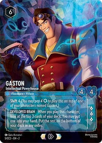 Gaston - Intellectual Powerhouse (5) Holofoil - Disney Lorcana Promo Cards