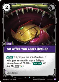 An Offer You Can't Refuse (101/167) - Radiance
